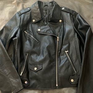 NWOT Dynamite pleather moto jacket XL